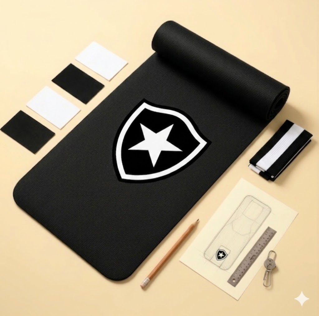 Edição colaborativa Yogateria × Botafogo