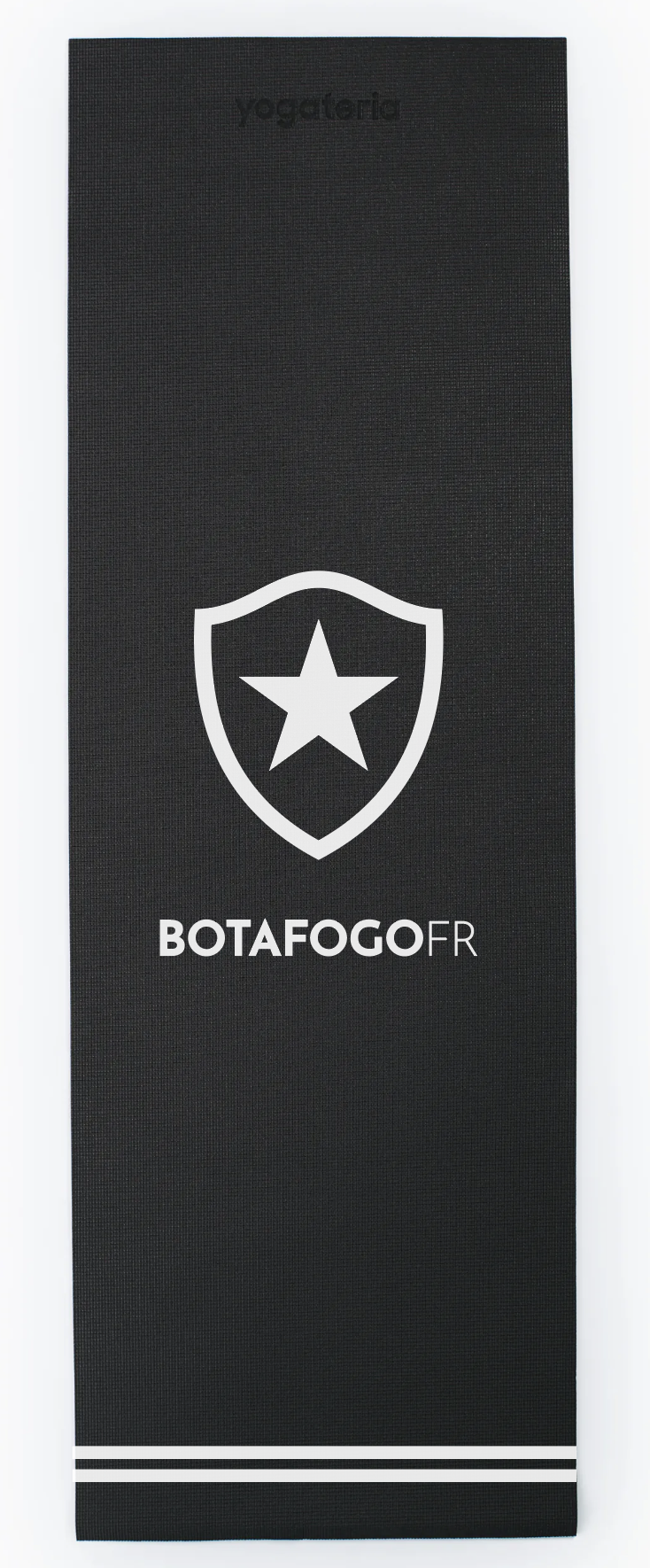 Mockup 1 — Tapete Yogateria × Botafogo